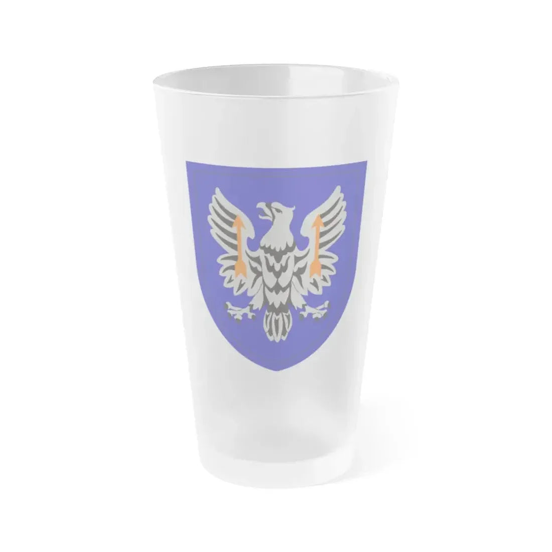 11th Expeditionary Combat Aviation Brigade (U.S. Army) Frosted Pint Glass 16oz Default Title - Go Mug Yourself