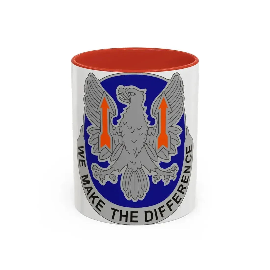 11th Expeditionary Combat Aviation Brigade v2 (U.S. Army) Accent Coffee Mug 11oz Red - Go Mug Yourself