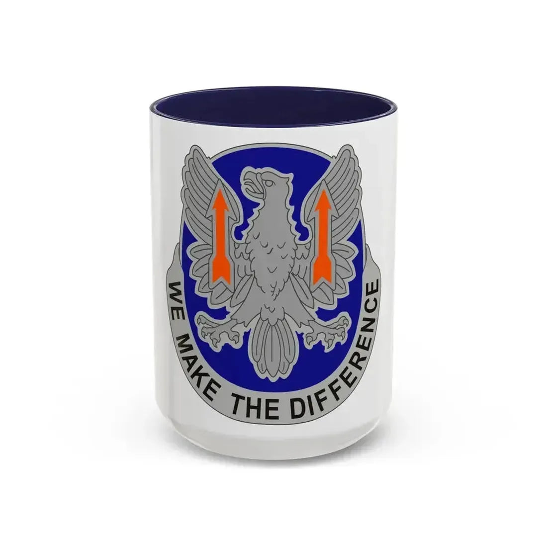 11th Expeditionary Combat Aviation Brigade v2 (U.S. Army) Accent Coffee Mug 15oz Navy - Go Mug Yourself