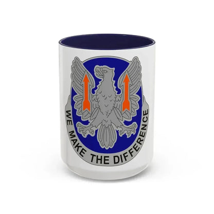 11th Expeditionary Combat Aviation Brigade v2 (U.S. Army) Accent Coffee Mug 15oz Navy - Go Mug Yourself