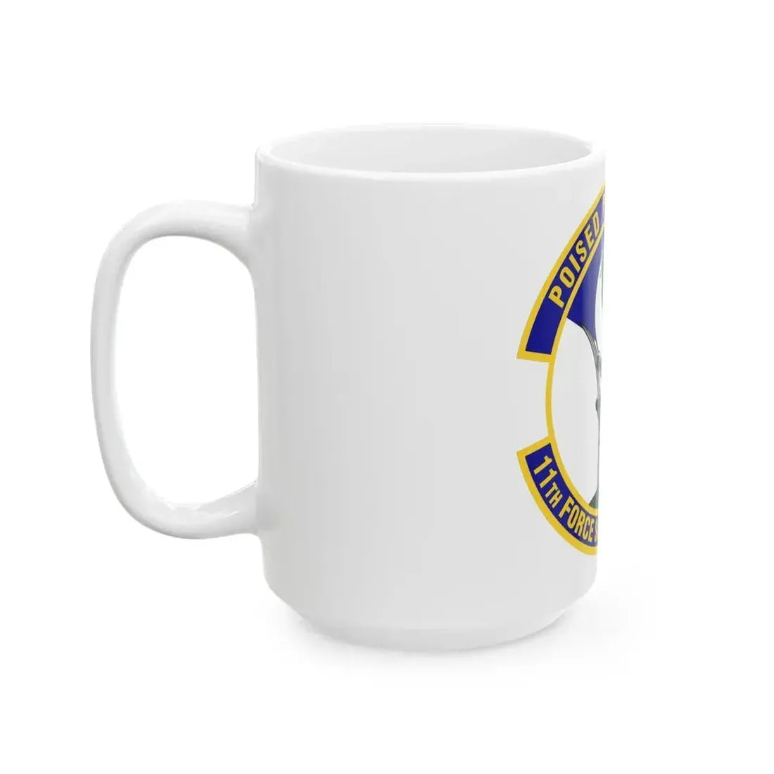 11th Force Support Squadron (U.S. Air Force) White Coffee Mug - Go Mug Yourself