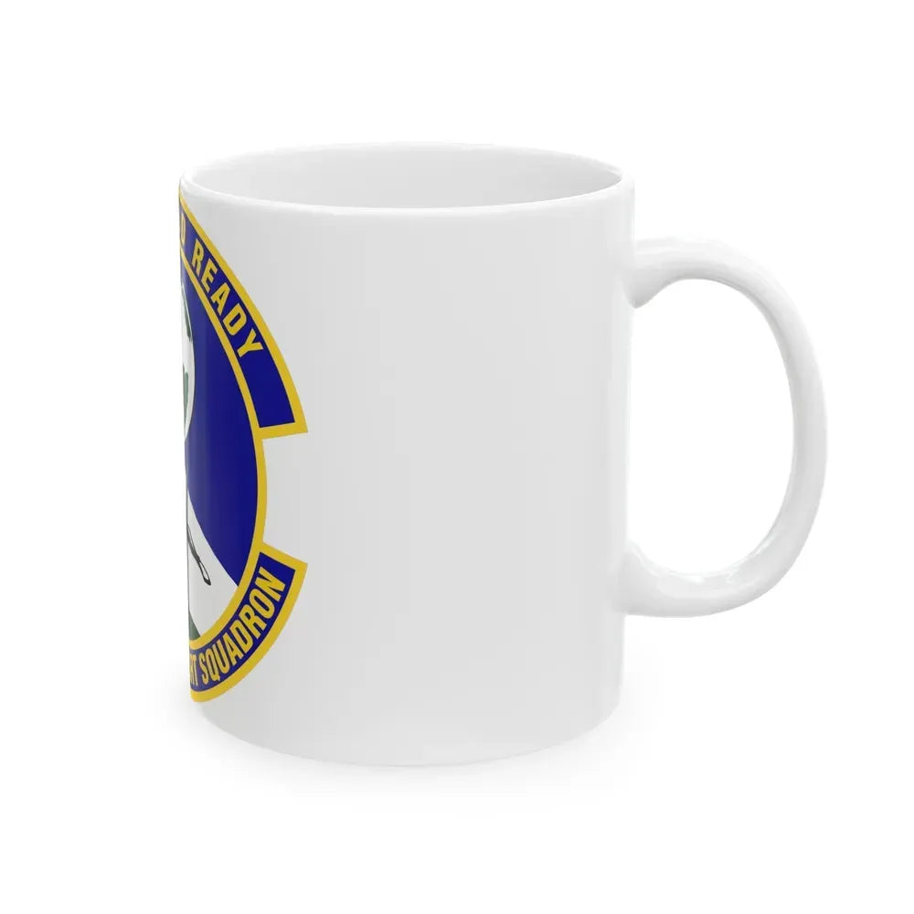 11th Force Support Squadron (U.S. Air Force) White Coffee Mug - Go Mug Yourself