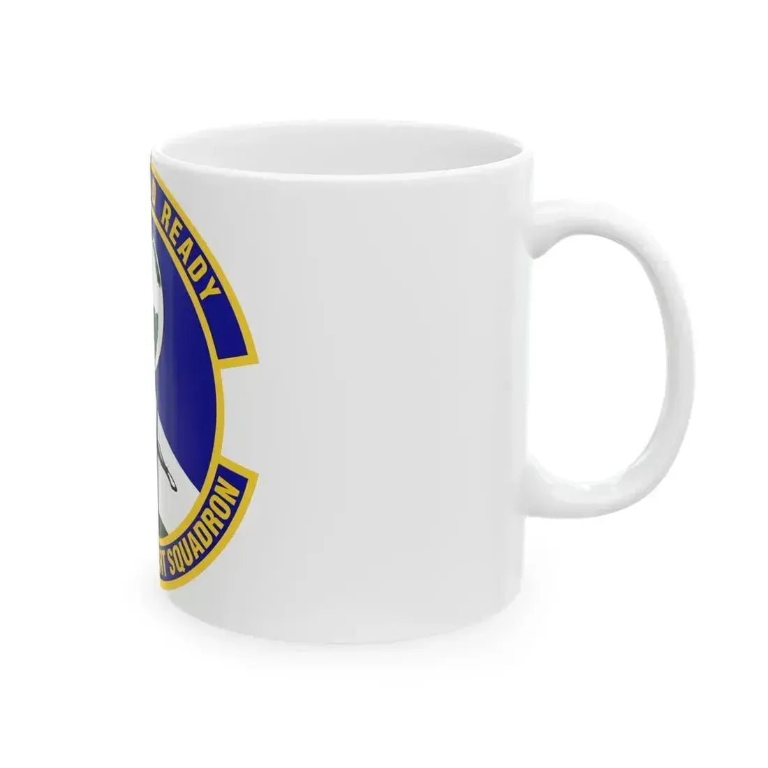 11th Force Support Squadron (U.S. Air Force) White Coffee Mug - Go Mug Yourself