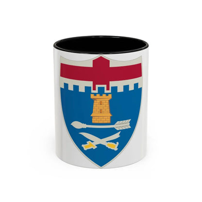 11th Infantry Regiment (U.S. Army) Accent Coffee Mug-11oz-Black-Go Mug Yourself