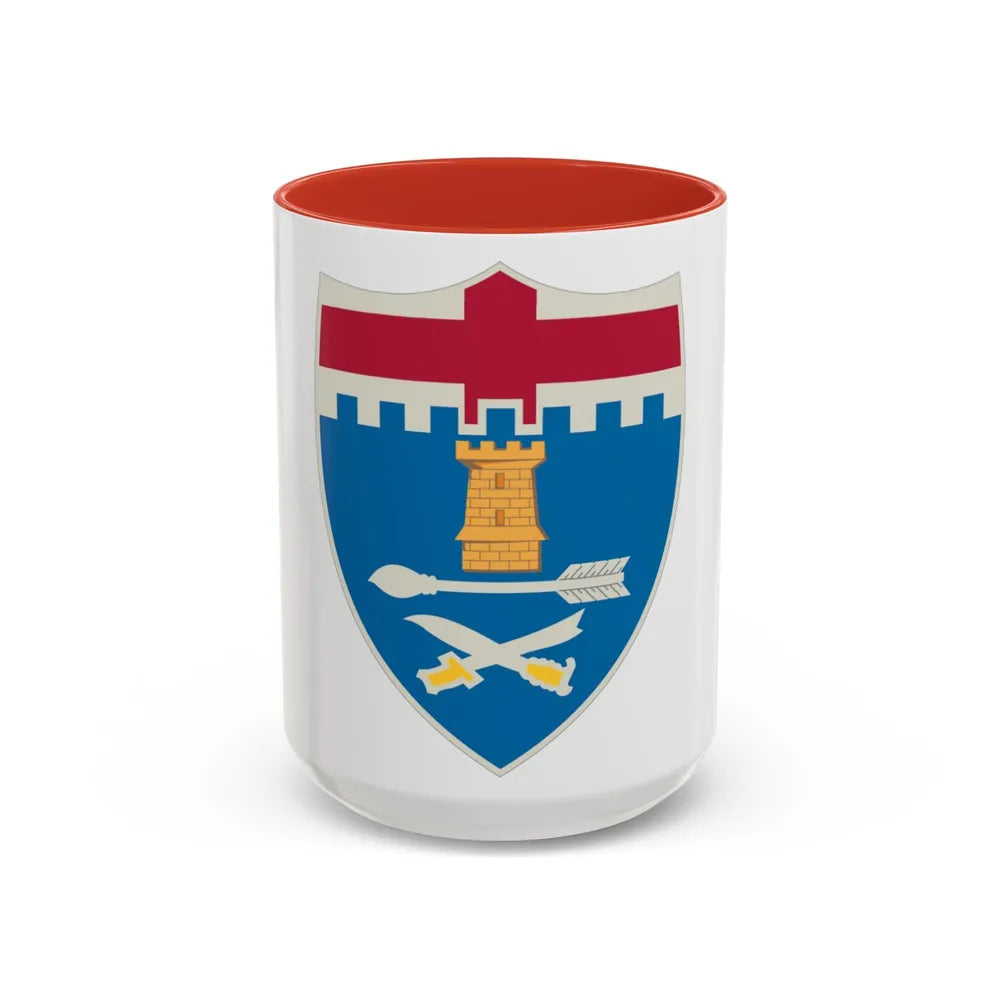 11th Infantry Regiment (U.S. Army) Accent Coffee Mug-11oz-Navy-Go Mug Yourself