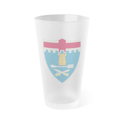 11th Infantry Regiment (U.S. Army) Frosted Pint Glass 16oz-Go Mug Yourself