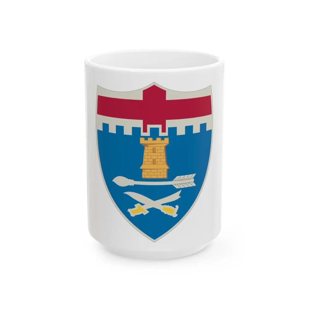 11th Infantry Regiment (U.S. Army) White Coffee Mug-15oz-Go Mug Yourself