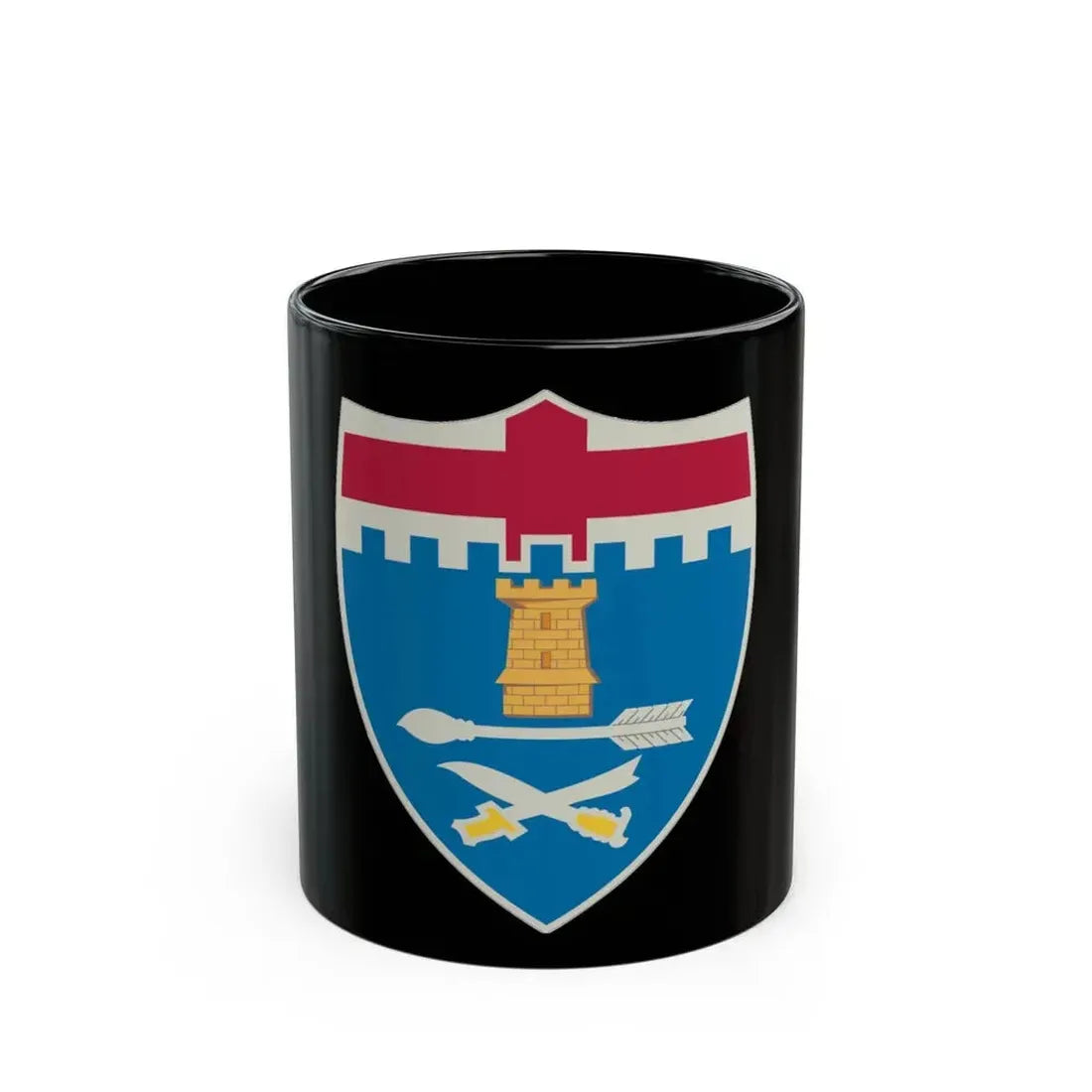 11th Infantry Regiment (U.S. Army) Black Coffee Mug 11oz - Go Mug Yourself