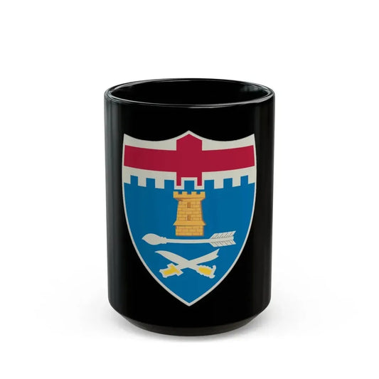 11th Infantry Regiment (U.S. Army) Black Coffee Mug 15oz - Go Mug Yourself