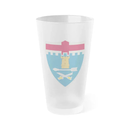 11th Infantry Regiment (U.S. Army) Frosted Pint Glass 16oz Default Title - Go Mug Yourself