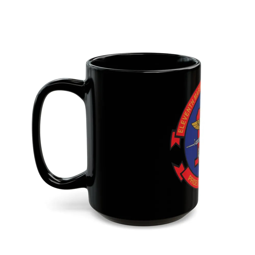 11th MEU (USMC) Black Coffee Mug-Go Mug Yourself