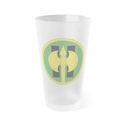 11th Military Police Brigade (U.S. Army) Frosted Pint Glass 16oz-Go Mug Yourself