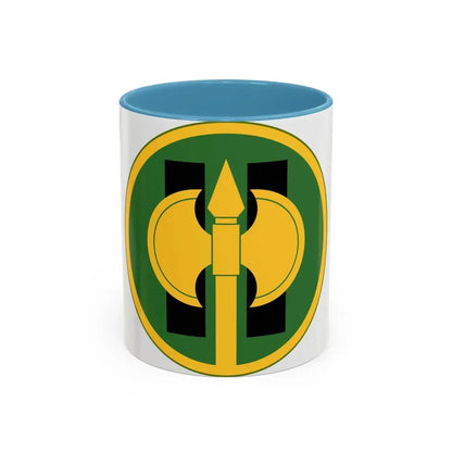 11th Military Police Brigade (U.S. Army) Accent Coffee Mug 11oz Light Blue - Go Mug Yourself