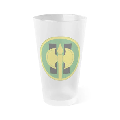 11th Military Police Brigade (U.S. Army) Frosted Pint Glass 16oz Default Title - Go Mug Yourself