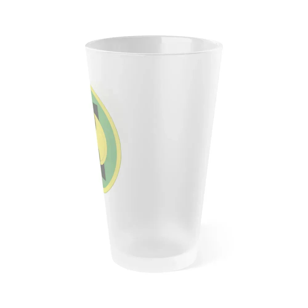 11th Military Police Brigade (U.S. Army) Frosted Pint Glass 16oz - Go Mug Yourself