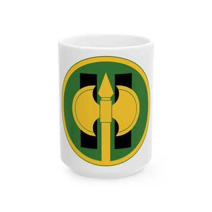11th Military Police Brigade (U.S. Army) White Coffee Mug 15oz - Go Mug Yourself