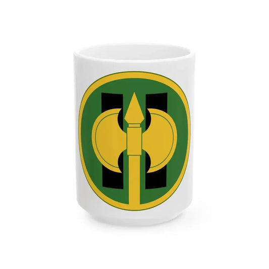 11th Military Police Brigade (U.S. Army) White Coffee Mug 15oz - Go Mug Yourself