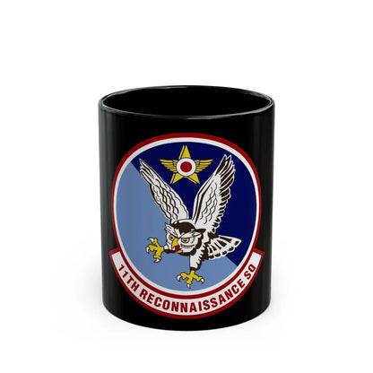 11th Reconnaissance Squadron (U.S. Air Force) Black Coffee Mug-11oz-Go Mug Yourself