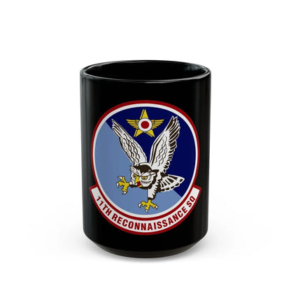 11th Reconnaissance Squadron (U.S. Air Force) Black Coffee Mug-15oz-Go Mug Yourself