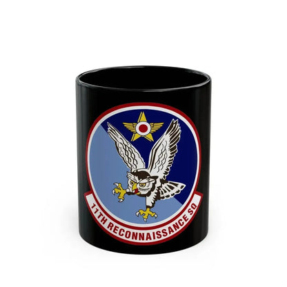 11th Reconnaissance Squadron (U.S. Air Force) Black Coffee Mug 11oz - Go Mug Yourself