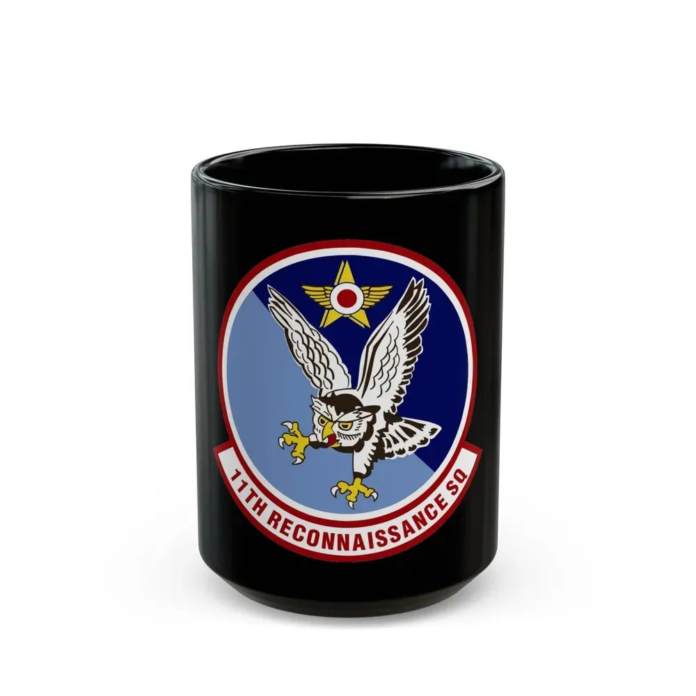 11th Reconnaissance Squadron (U.S. Air Force) Black Coffee Mug 15oz - Go Mug Yourself
