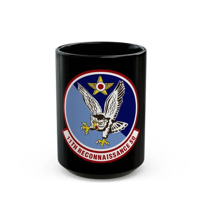 11th Reconnaissance Squadron (U.S. Air Force) Black Coffee Mug 15oz - Go Mug Yourself