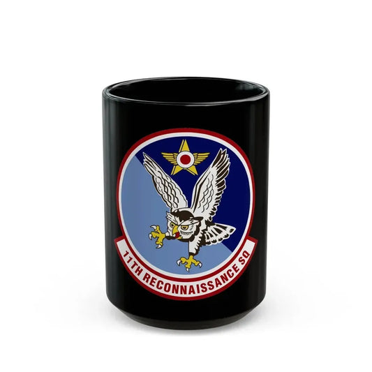 11th Reconnaissance Squadron (U.S. Air Force) Black Coffee Mug 15oz - Go Mug Yourself