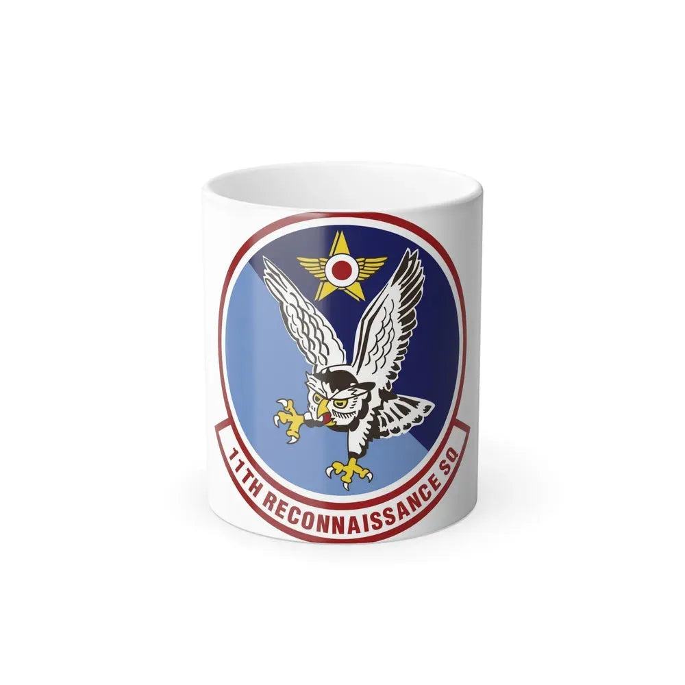 11th Reconnaissance Squadron (U.S. Air Force) Color Changing Coffee Mug 11oz - Go Mug Yourself