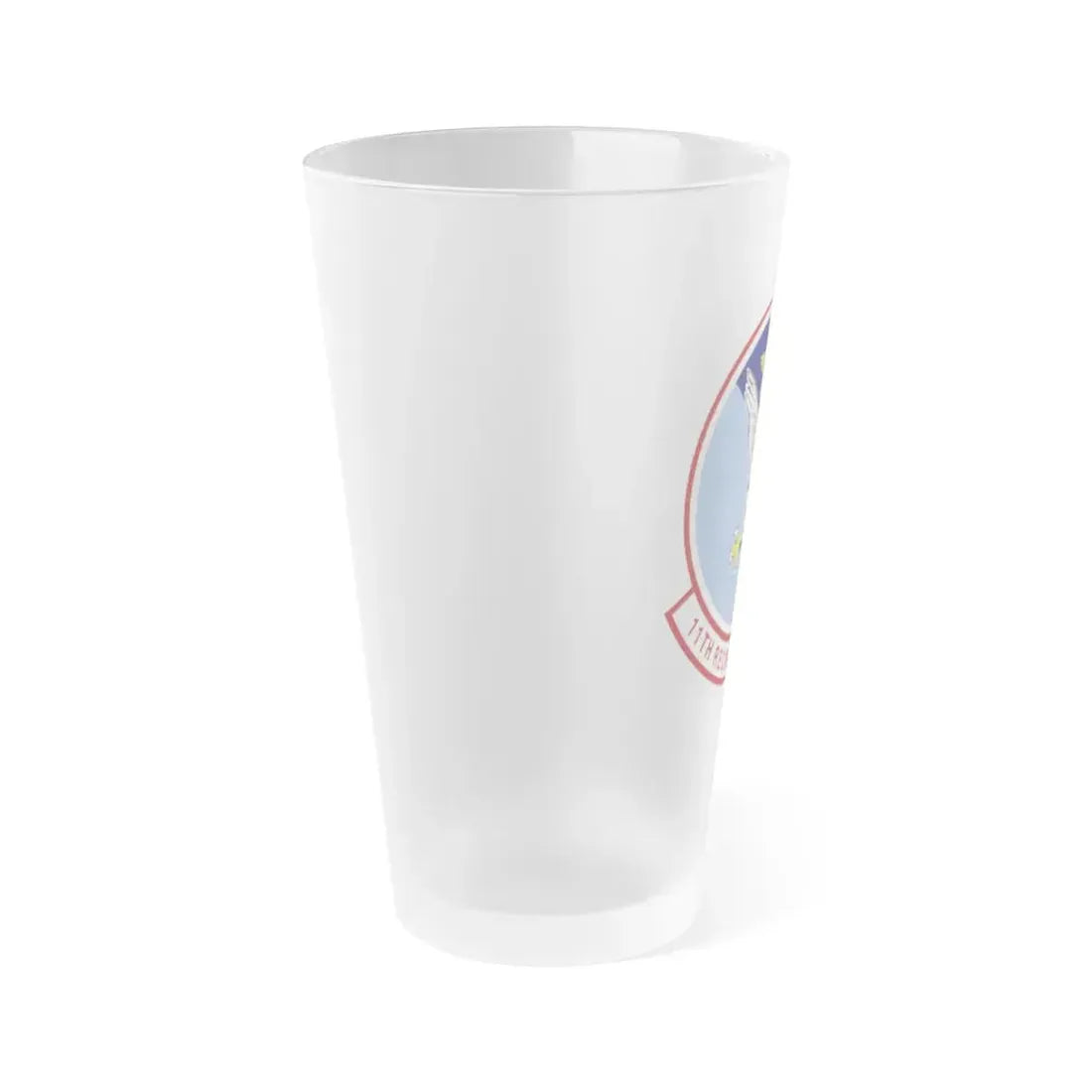 11th Reconnaissance Squadron (U.S. Air Force) Frosted Pint Glass 16oz - Go Mug Yourself