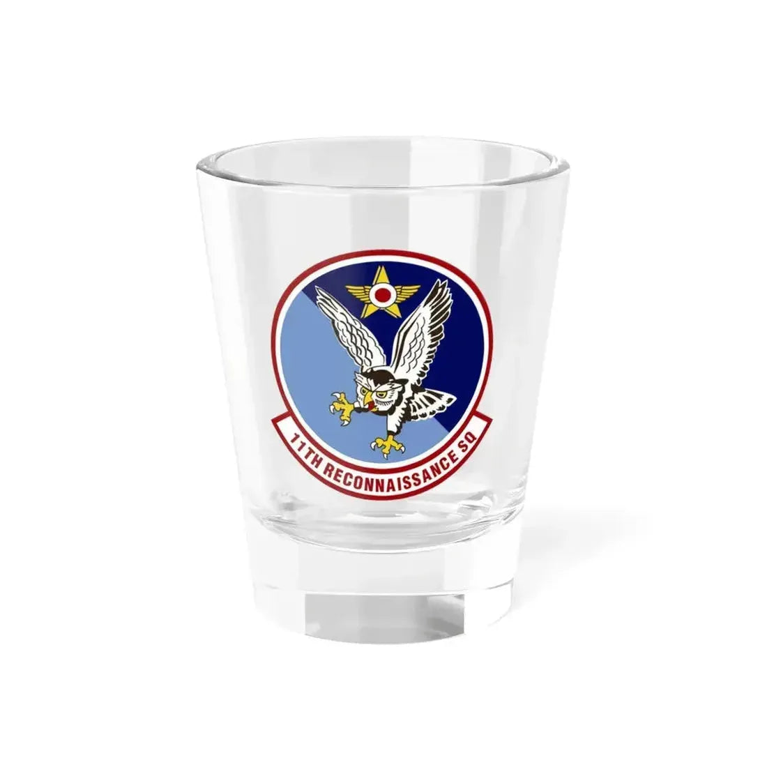 11th Reconnaissance Squadron (U.S. Air Force) Shot Glass 1.5oz 1.5oz - Go Mug Yourself