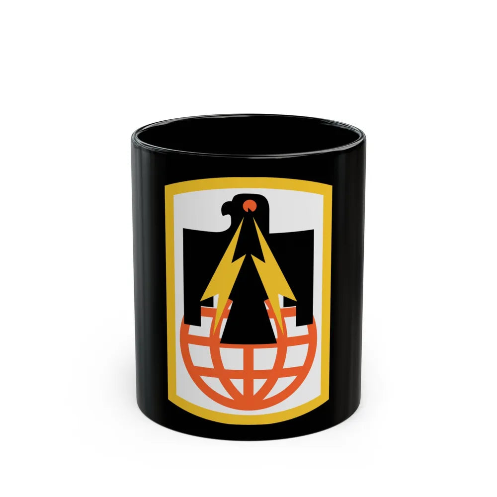 11th Signal Brigade (U.S. Army) Black Coffee Mug-11oz-Go Mug Yourself