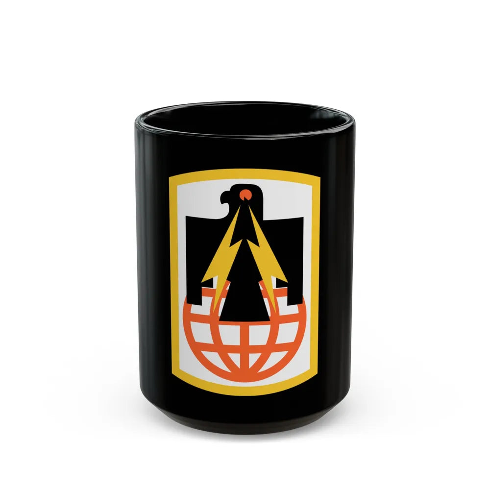 11th Signal Brigade (U.S. Army) Black Coffee Mug-15oz-Go Mug Yourself