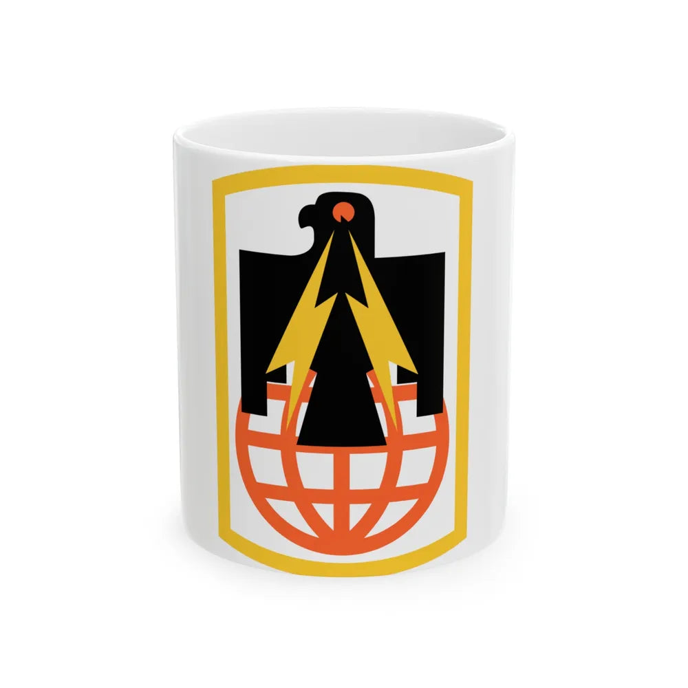 11th Signal Brigade (U.S. Army) White Coffee Mug-11oz-Go Mug Yourself