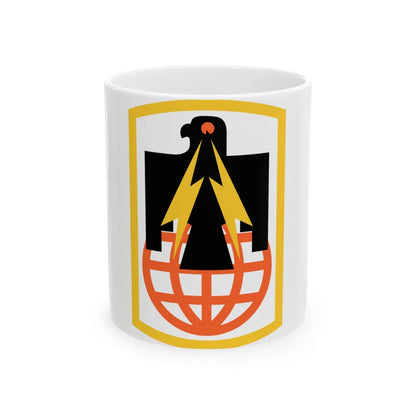 11th Signal Brigade (U.S. Army) White Coffee Mug-11oz-Go Mug Yourself