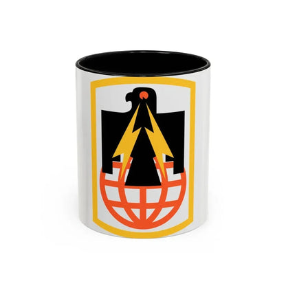 11th Signal Brigade (U.S. Army) Accent Coffee Mug 11oz Black - Go Mug Yourself