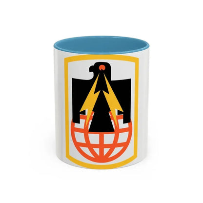 11th Signal Brigade (U.S. Army) Accent Coffee Mug 11oz Light Blue - Go Mug Yourself
