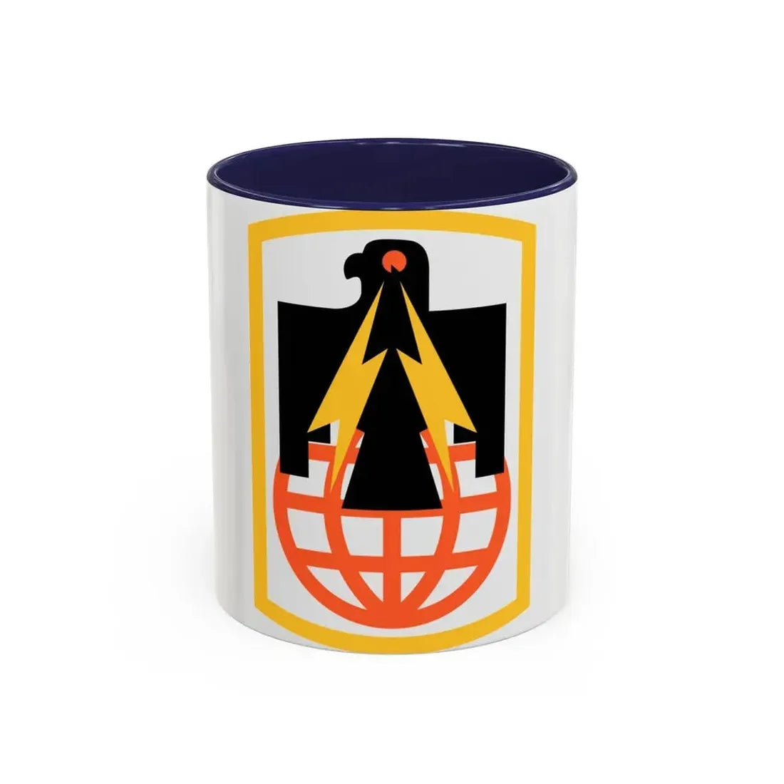 11th Signal Brigade (U.S. Army) Accent Coffee Mug 11oz Navy - Go Mug Yourself