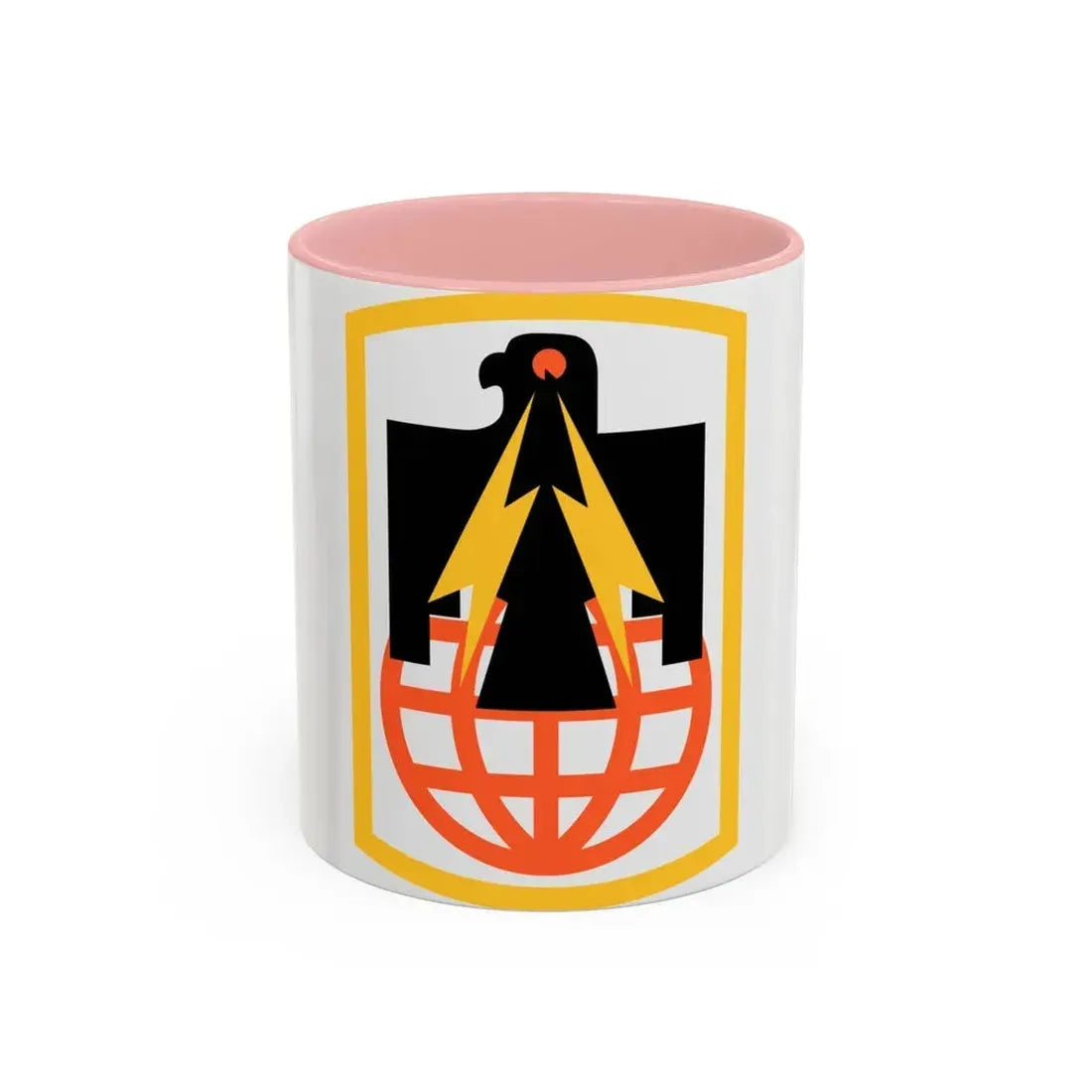 11th Signal Brigade (U.S. Army) Accent Coffee Mug 11oz Pink - Go Mug Yourself
