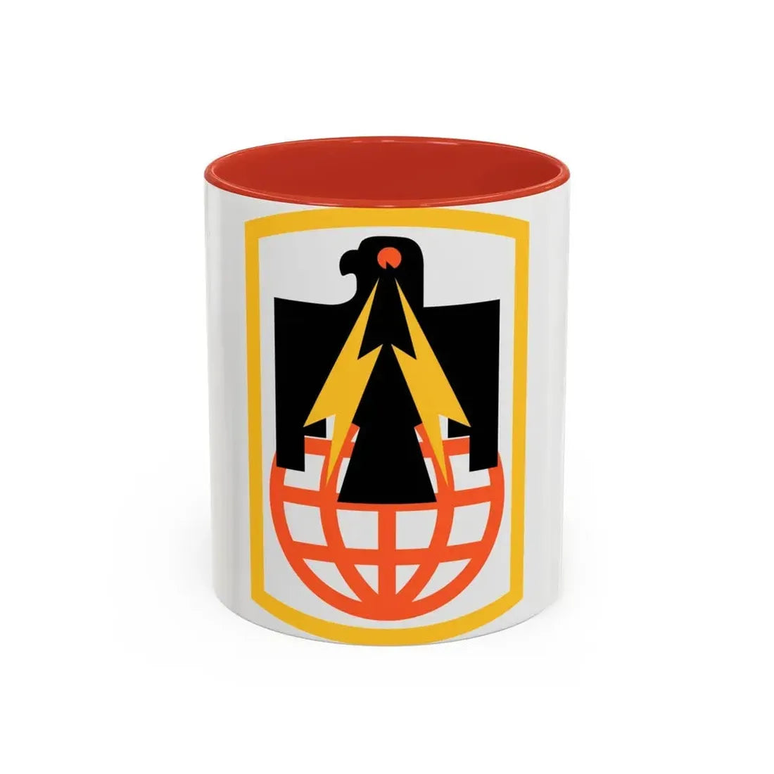 11th Signal Brigade (U.S. Army) Accent Coffee Mug 11oz Red - Go Mug Yourself