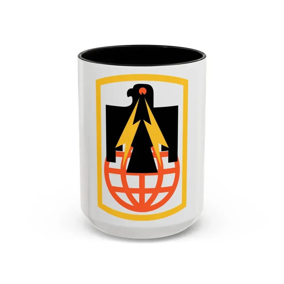 11th Signal Brigade (U.S. Army) Accent Coffee Mug 15oz Black - Go Mug Yourself