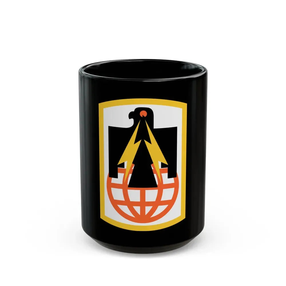 11th Signal Brigade (U.S. Army) Black Coffee Mug 15oz - Go Mug Yourself