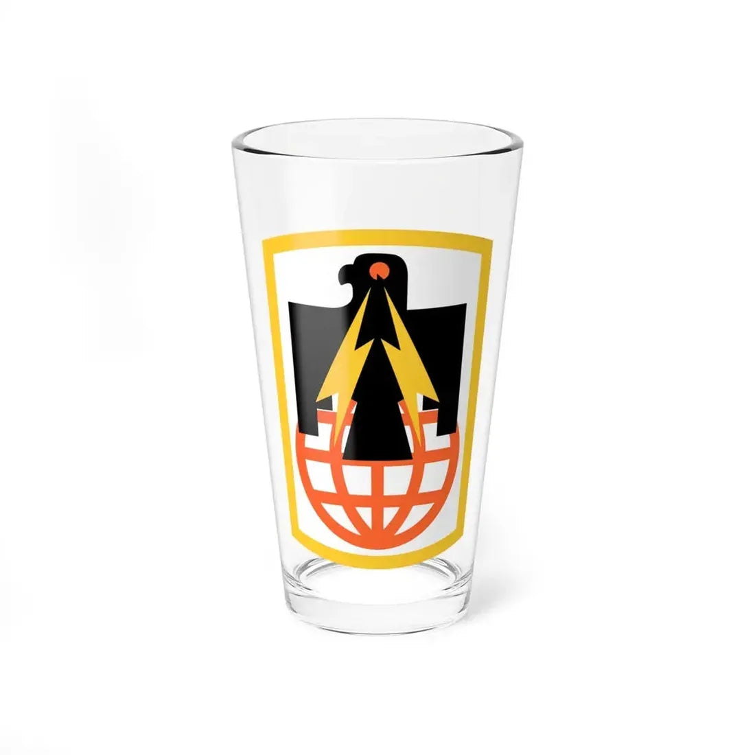11th Signal Brigade (U.S. Army) Pint Glass 16oz 16oz - Go Mug Yourself