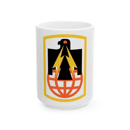11th Signal Brigade (U.S. Army) White Coffee Mug 15oz - Go Mug Yourself