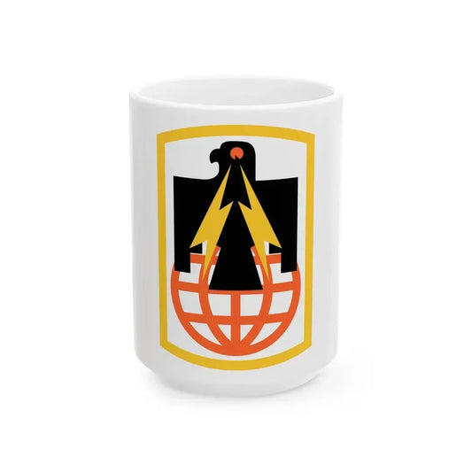 11th Signal Brigade (U.S. Army) White Coffee Mug 15oz - Go Mug Yourself