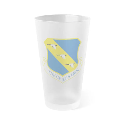 11th Wing (U.S. Air Force) Frosted Pint Glass 16oz-16oz-Frosted-Go Mug Yourself