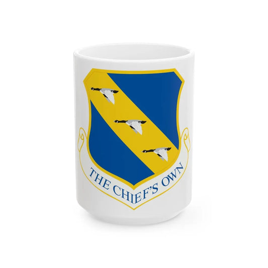 11th Wing (U.S. Air Force) White Coffee Mug-15oz-Go Mug Yourself