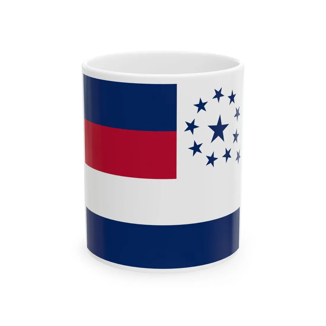 11thTXCavalryReverse (United States) White Coffee Mug 11oz - Go Mug Yourself