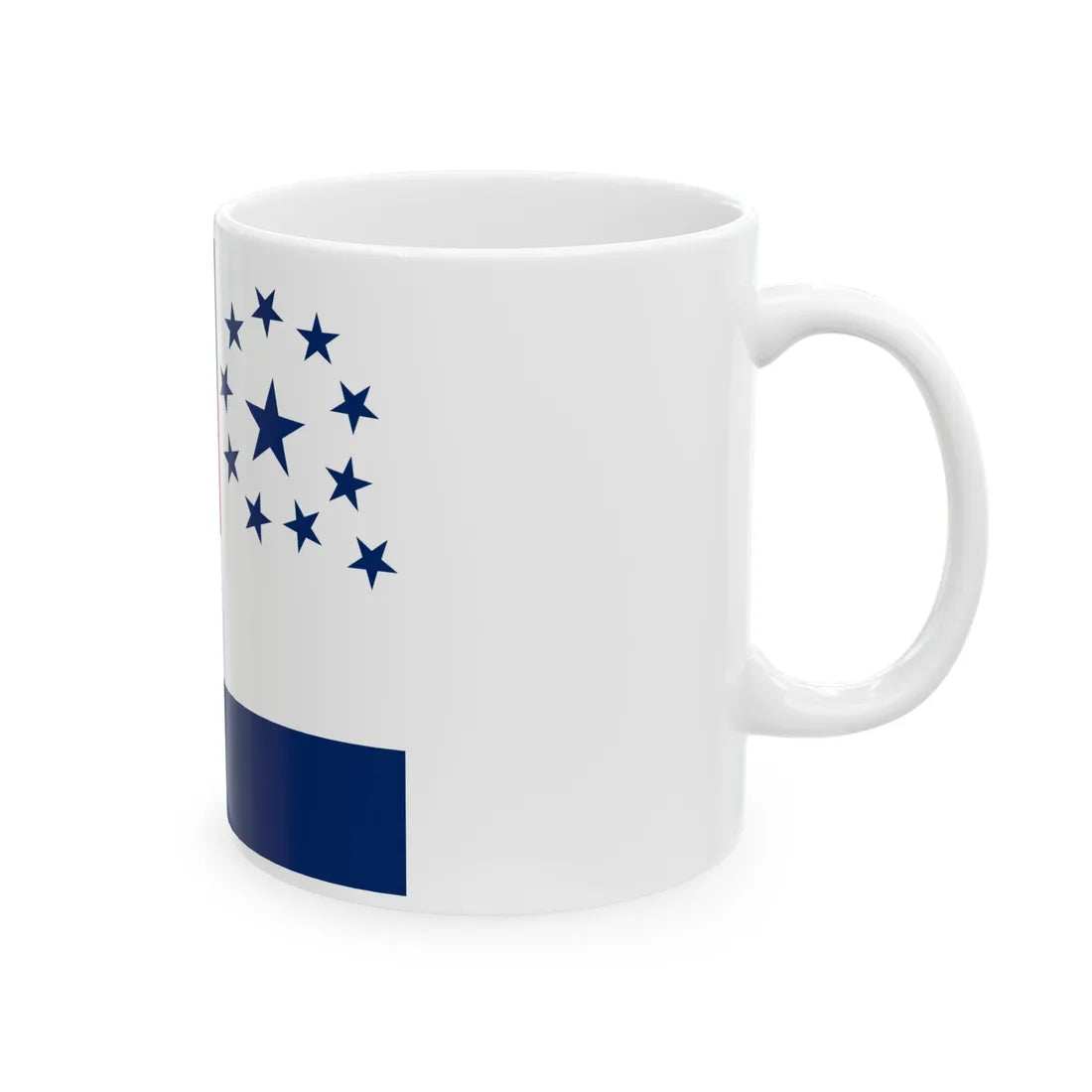 11thTXCavalryReverse (United States) White Coffee Mug - Go Mug Yourself