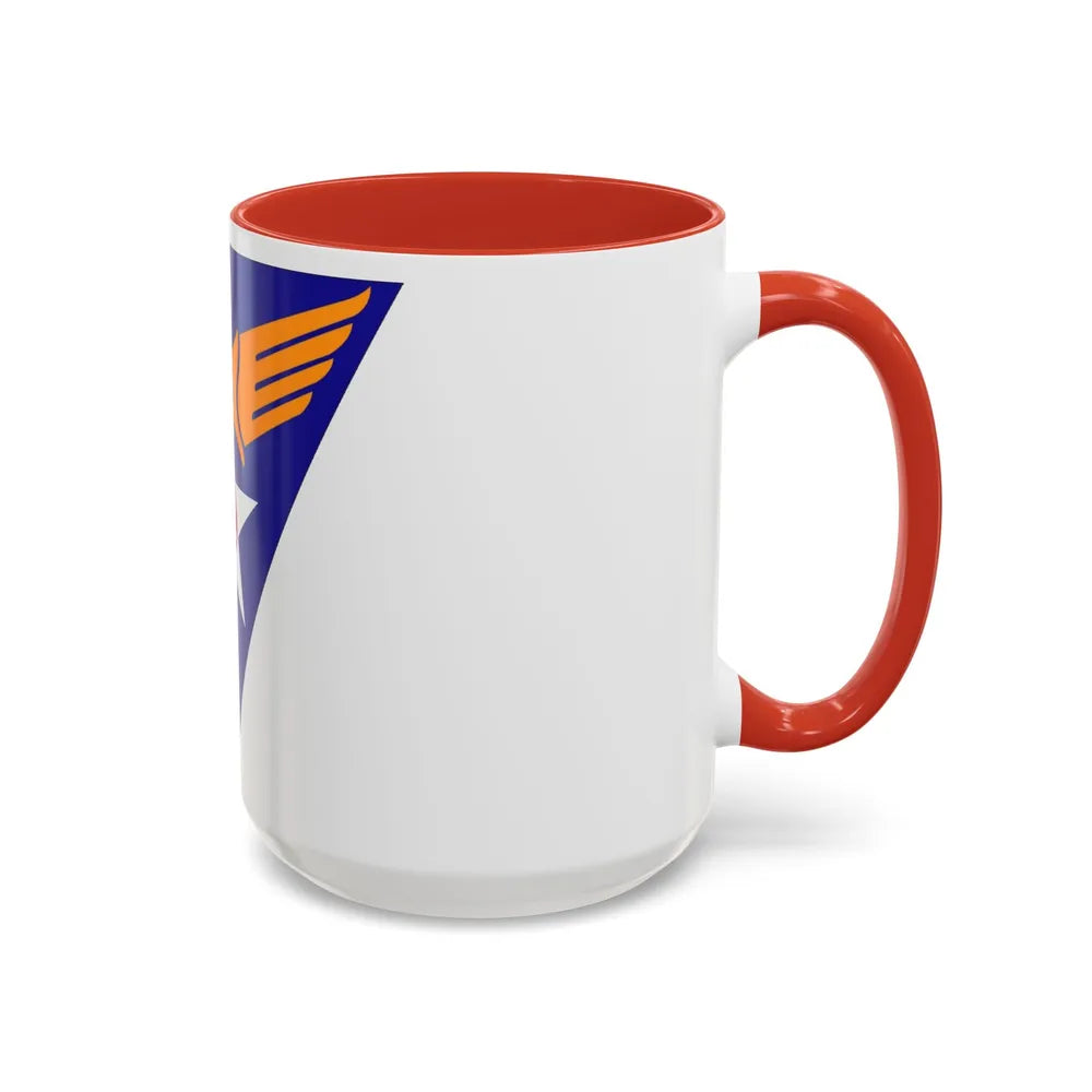 12 Air Force (U.S. Army) Accent Coffee Mug-Go Mug Yourself