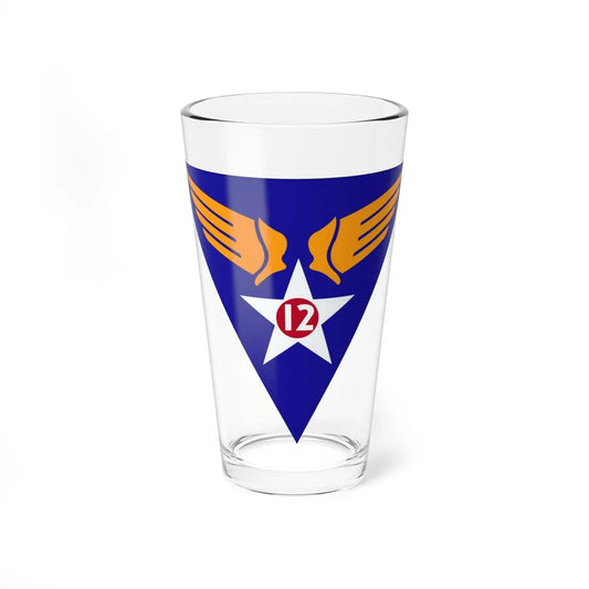 12 Air Force (U.S. Army) Pint Glass 16oz-16oz-Go Mug Yourself